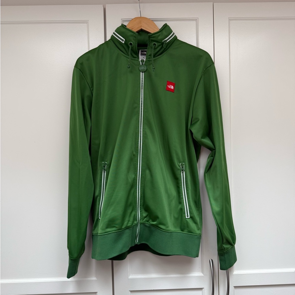 VTG The North Face Hooded Full Zip Track Jacket / Men’s M / Green